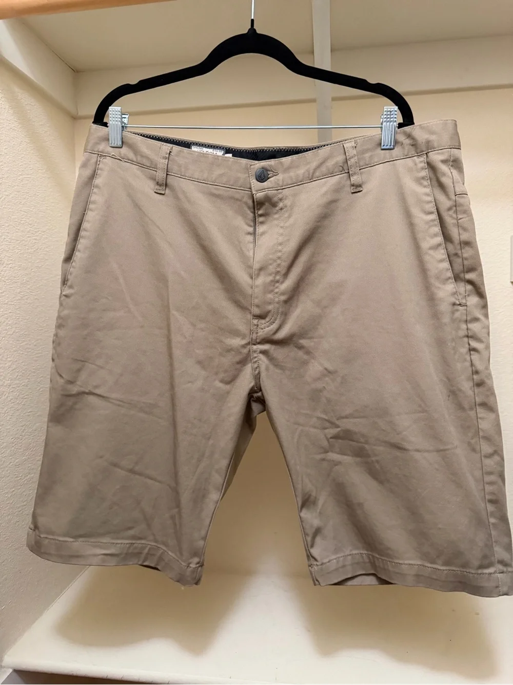 Men's Volcom Casual Tan Shorts